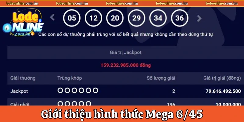 Giới thiệu hình thức Mega 6/45